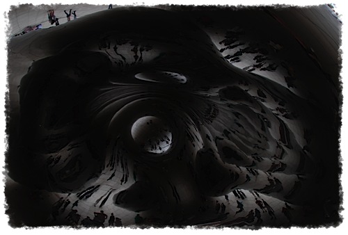 Reflexos a la mercury ball del Millenium Park de Chicago