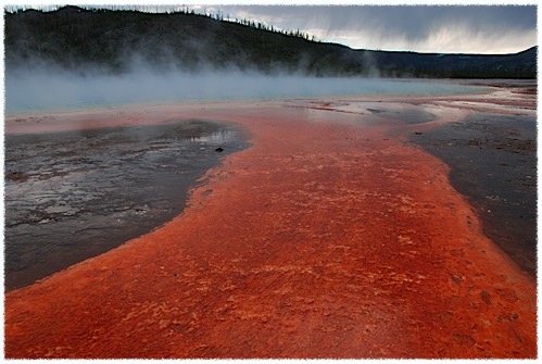Rius de term&ograve;files a Yellowstone