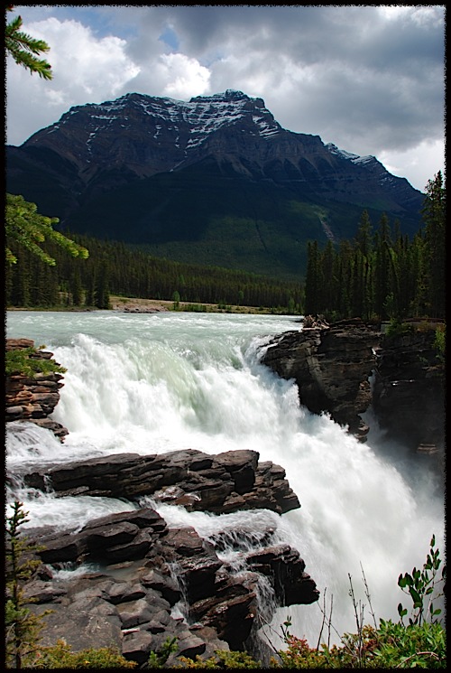 Cascada al Parc Nacional de Jasper, Canada