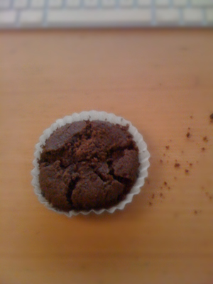 Magdalenes de xocolata i taronja